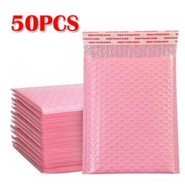 50PCS Bubble Mailers Padded Envelopes Packaging Bags for Business Self-Sealing Express Courier Organizer Storage Bag275h