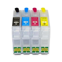 Refillable Ink Cartridge With Auto Reset Chip For XP-2100 XP-2105 XP-3100 XP-3105 XP-4100 XP-4105 WF-2810 2830 Cartridges2961