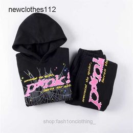 Men's Hoodies Sweatshirts Sp5der 555555 Hoodie Boys' Girls' High Quality Spider Web Print Sweatshirts