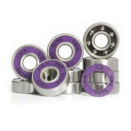 Inline Roller Skates ILQ-11 Bearings Roller Skates 16 Pieces Miniature Ball Radial Ball Bearing Good Quality Skating Bearing ABEC-11 ZC1 HKD230720