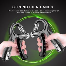 10-60Kg Adjustable Heavy Gripper Fitness Hand Exerciser Grip FatGrip Wrist Increase Strength Spring Finger Pinch Carpal Expander