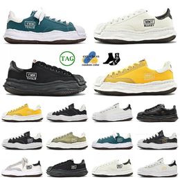 MMY Shoes Best-quality Designer Running Mens Women Outdoor Top Quality Platform Flat Leather Black White Canvas Trainers Sneakers 35-44