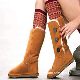 Boots High Quality WGG Women's Classic tall Womens boots Boot Snow Winter leather boot301o Z230720