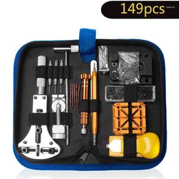 Watch Repair Kits 149pcs/set High Quality Tools Case Opener Link Pin Remover Kit Watchmaker Parts With Bag