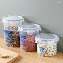 Storage Bottles Cereal Containers Food Box Dispenser Pantry Organiser With Lids Grain Tank Kitchen Tools