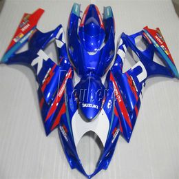 Customise fairing kit for Suzuki GSXR1000 07 08 blue red fairings set gsxr 1000 2007 2008 OY292230