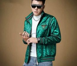 latest designer embroidery jacket fashion wear design luxury trench coat comfortable material top brand mens jacket