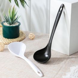 Spoons 2PCS PP Soup Spoon Long Handle Plastic Porridge Scoop Tableware Kitchen Accessories Ladle Pot Cooking Household Utensils