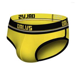 Underpants Mens Low Waist Briefs Cotton Underwear Male Sport Panties Bulge Pouch Soft Breathable Fitness Knickers Man Sexy Panty