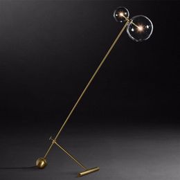 Modern Metal Floor Lamp Restaurant Bar Villa Home Living Room Reading Bedroom Beside Standing Light FA176188t