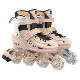 Inline Roller Skates Professional Roller Skates children suit all rollerblading Patines de4Ruedas Roller skates Adult Outdoor Sneakers HKD230720