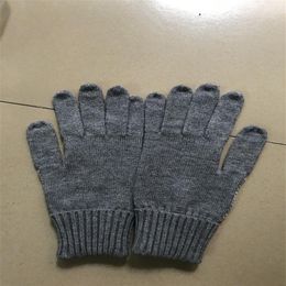 20bbb Knitted Gloves classic designer Autumn Solid Colour European And American letter couple Mittens Winter Fashion Five Finger Gl179j