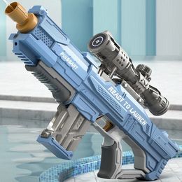 Sand Play Water Fun Full Automatic Electric Gun High Tech Soaker Guns Large Capacity Summer Pool Party Beach Outdoor Toy for Kid 230719