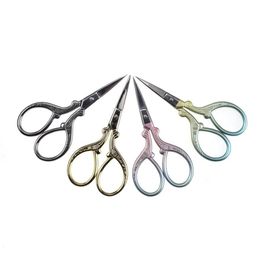 4 Colors Tailor Small Scissors Cross Stitch Embroidery Sewing Tools Women Handcraft DIY Tool Tailor Scissor Sewing Accessories285Z