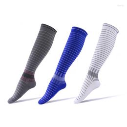 Sports Socks Compression Basketball Meias Esportivas Women Knee High Cycling Soccer Leg Skateboard Hockey Yoga Non Slip