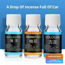 Car Air Freshener 10ml Car Perfume Refill Air Freshener Natural Plant Essential Oil Aroma Diffuser Fragrance Humidifier Essential Oil Freshener x0720 x0721 x0721