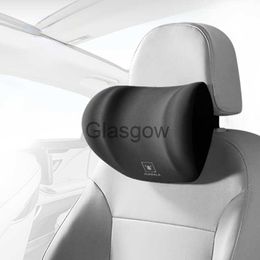 Seat Cushions Car Neck Headrest Pillow Memory Foam Car Head Rest Neck Pillow Adjustable Car Neck Cushion Breathable Head Pillow Support x0720