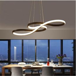 Minimalismo fai da te appeso moderno lampade a sospensione a led per sala da pranzo Bar sospensione apparecchio suspendu Lampada a sospensione Apparecchio di illuminazione226p