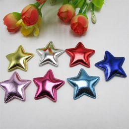 3 5cm Star patches shiny Felt Appliques for clothes Sewing Supplies diy craft ornament scrapbook283L