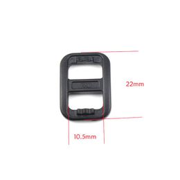 200pcs Pack 3 8 Plastic MIX Colour Ful Tri Glide Adjust Buckles Slider Tri-Glide Adjust Buckles Webbing 10 5mm #A0113009