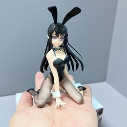 Anime Manga Sakurajima Mai Anime Figure Kawaii Bunny Girl Pvc Action Figure Home Office Car Decorations Model Toy