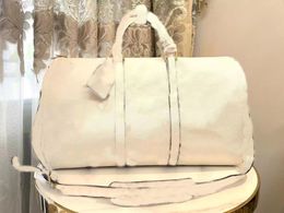 أكياس القماش الخشنة الفاخرة عالية الجودة تحمل جميع Bandoullere 50 سم Women Travel Bag Men Classic Rolling SoftiDed Dorcase Set 88