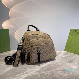 2023-Women Backpack Designer Shoulder Bag High Quality Handbag Luxurys Student School Bags Canvas Material Outdoor Travelling Purse