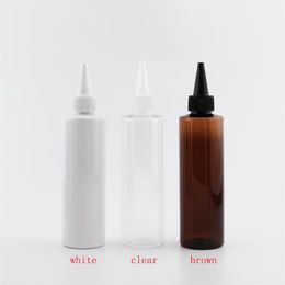 200ml 30pcs Plastic Lotion Bottle With Pointed Mouth Cap E Liquid Cosmetic Packaging Container Glue Bottles Trip Lid shower 170S