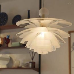 Pendant Lamps Classic Design Nordic Chandelier Lights Cone Creative Led Bedroom Living Room Decoration Hanging Lamp Indoor Light