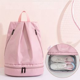 School Bags Fitness Bag Wet Dry Separation Womens Swimming Waterproof Beach Storage Backpack Sports Equipment 230720