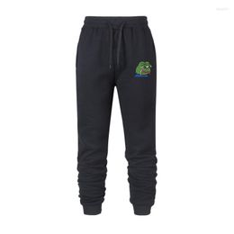 Men's Pants Funny Frog Printed Sweatpants Autumn Winter Jogger Casual Fit Man Fitness Workout Running Sporting Clothing Trousers