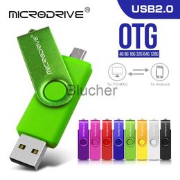 Memory Cards USB Stick Memory Cards USB Stick Best Sale OTG USB Flash Drive cle usb 2.0 stick 64G otg pen drive Smartphone Pendrive 32g 128G storage devices x0720