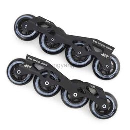 Inline Roller Skates Original Japy Roller Skates Base 231mm 243mm Flat 7075 Frame 72 76 80 mm 88A PU Wheels 165mm Distance Chassis for Slalom Skates HKD230720