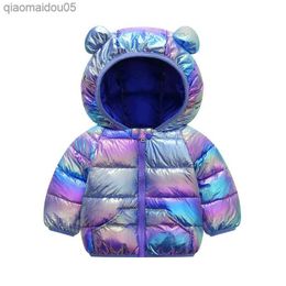 Infant Newborn Jacket 2020 Autumn Winter Jacket For Baby Jacket Kids Hooded Warm Outerwear Coat For Baby Girls Clothes Baby Coat L230712