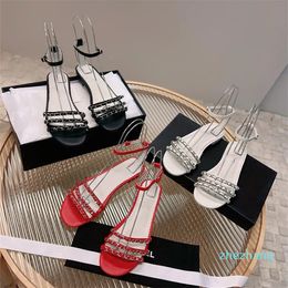 2023 designer sandal platform shoes women sandals summer flat heel shoes casual beach genuine leather high quality