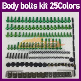 OEM Body full bolts kit For HONDA CBR954RR 02 03 CBR900RR CBR 954 RR 900RR CBR954 RR 2002 2003 GP123 Fairing Nuts screw bolt screw220j