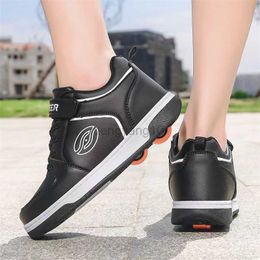 Inline Roller Skates Walking Shoes Portable Breathable Manual Detachable Two-wheeled Adult Scooter Sliding Sneakers for Boys Girls Summer Students HKD230720