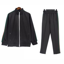 Tasarımcı Palms Mens Trailsuit fermuar ceketleri ve spor pantolon setleri Pa Angels Kadın İşlemeli Mektup Trailsuits Jogger Leisure Pantolon Track Suit 475