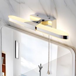 Wall Lamp MantoLite Modern Bathroom Mount Illuminated Chrome Colour Led Vanity Lighting Fixture For El