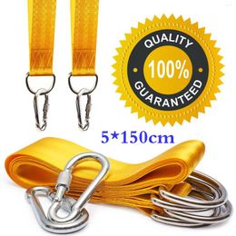 Camp Furniture 1.5M Hammock Swing Strap With Ultra Thick And Dense Rope M9 Mountain Buckle