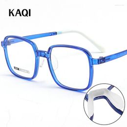 Sunglasses Frames 46mm Children Glasses Frame TR90 Blue Light Blocking Optical Transparent Boy Girl Eyeglasse Filter Reduce Digital