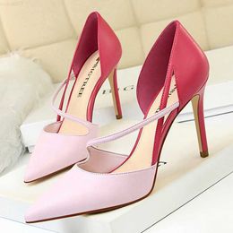 Sandals BIGTREE Shoes High Heels Woman Pumps Stiletto Women Shoes Women Basic Pump Fashion Women Sandals Female Shoes Free Shipping L230720