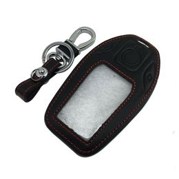 Leather LCD Display Key Fob Remote Bag Car Key Cover Case Shell For BMW 7 Series278o