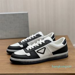 Designer Design Sneakers Shoes Men Downtown Leather White Black Blue Trainers Luxury Design Skateboard Walking EU38-46
