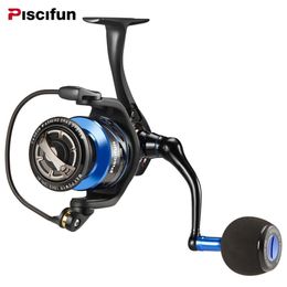 Spartan Saltwater Spinning Reel Full Metal Body 20KG Drag Boat Fishing Reel with 13BBs 6 21 Gear Ratio232S