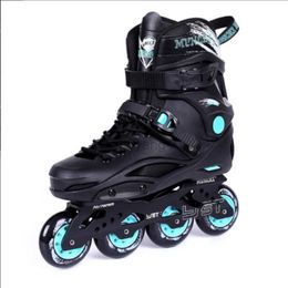 Inline Roller Skates Roller skates adult skates adult pulley shoes straight skating skates roller skates flower type professional flat shoes HKD230720