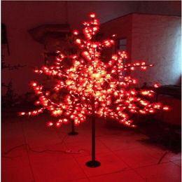 Светодиодные искусственные кленовые дерева свет рождественский свет 672pcs Светодиодные лампочки 1 8 м 6 футов высота 110 220VAC Дождь.