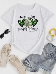 Happy St Patrick Day Heart Graphic Shirt