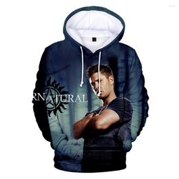 Men's Hoodies High Quality Supernatural 3D Men/Women Fashion Hip Hop Hoodie Print Pullover Sweatshirts Tops