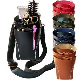 Professional Barber Shears Holster Scissor Holder Pouch Hair Dressres Bag With Belt For Hairdressers Salon Hair Stylist Barber T1229W